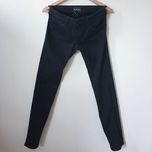 The Kooples Sport Black Skinny Jeans Size 28 Women